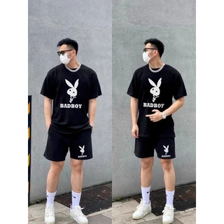 Bộ Quần Áo Thể Thao Mùa Hè Siêu Chất Cho Ae Họa Tiết BADBOY Cực Chất