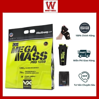 [CHÍNH HÃNG] Mega Mass Pro 1350 VitaXtrong 12lbs (5.4kg) - Sữa Tăng Cân Mega Mass - Tăng Cơ Bổ Sung Vitamin Khoáng Chất