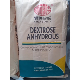 Đường Dextrose Anhydrous (Khan). Đường ít ngọt, đường phủ bánh_Bao 25kg