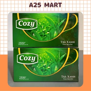 Trà Xanh Thái Nguyên Cozy Hộp 50g (25 Túi Lọc)