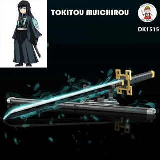 ĐỒ CHƠI LẮP RÁP MÔ HÌNH KIẾM HÀ TRỤ TOKITOU MUICHIROU TRONG KIMETSU NO YAIBA ANIME DK1515 VỚI 771PCS