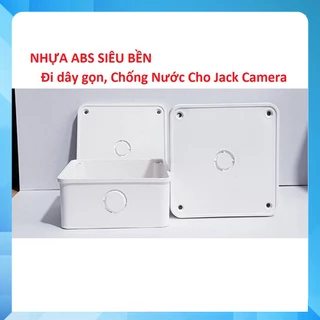 Hộp kỹ thuật camera, hộp kỹ thuật điện, Nhựa Abs - Hỗ trợ lắp cho mọi camera dahua, hikvision, ezviz, imou