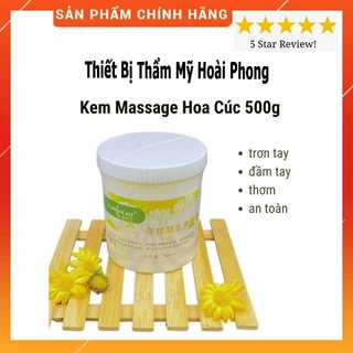 (Sale) Kem Massage Hoa Cúc Kem Massage Mặt Hũ 500G Chính Hãng