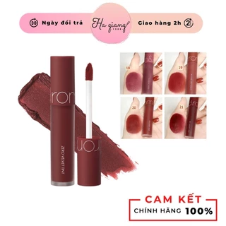 Son Kem Lì Romand Zero Velvet Tint 5.5gr - Ver.3 #20 Berry Knit - Đỏ Berry trầm: