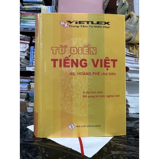 Sách - Từ điển Tiếng Việt ( GS Hoàng Phê chủ biên )