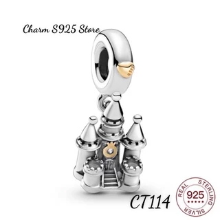 CHARM PAN ALE LÂU ĐÀI DISNEY BẠC S925 THUẦN KHIẾT HÀNG CAO CẤP