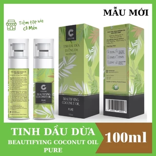 [CHÍNH HÃNG] Tinh Dầu Dừa Tinh Khiết Dưỡng Da 100ml - Cocovie Beautiflying Coconut Oil