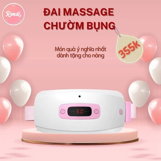 Đai Massage Làm Ấm Bụng Giảm Đau Bụng Đau Lưng Cho Phụ Nữ Đến Kì,Chườm Nóng Giảm Đau Bụng Kinh LALENDI STORE