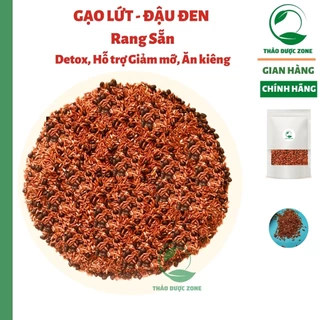 1kg Mix Gạo Lứt - Đậu Đen Rang Sẵn chuyên hỗ trợ thanh lọc cơ thể detox tự nhiên- Trà thảo mộc Thảo Dược Zone