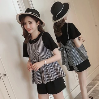 Set bộ bầu TK babydoll tiểu thư nhẹ nhàng xinh xắn B06