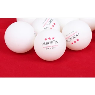 [Túi 50 quả] bóng tập luyện tiêu chuẩn 3 sao Huieson (Banh bóng bàn Huieson 50 trái)
