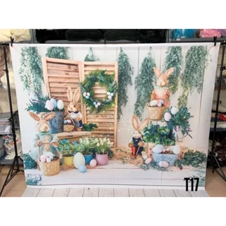 Tranh vải decor size To 3x2m3 / Thảm vải treo tường / Thảm vải chụp ảnh chủ đề Baby (mã T17)