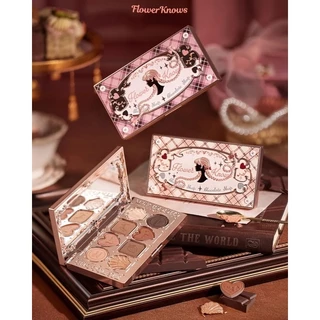 Bảng mắt 8 ô Flower Knows Chocolate Series eyeshadow palette flower knows chocolate eyeshadow flowerknows chocolate shop