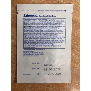 Salonpas Túi Dùng Thử (2 Miếng)