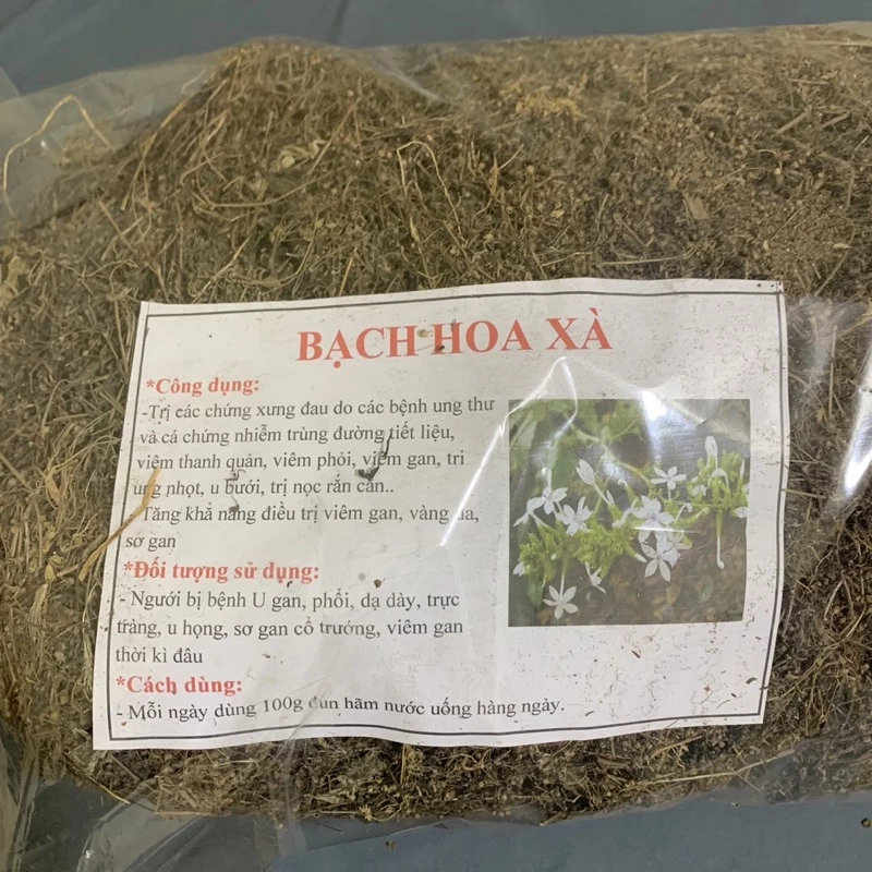 1kg Bạch Hoa Xà Thiệt Thảo Khô (Sạch, Mới) Tốt Cho Người Ung Thư