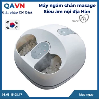 [Mã SPHACL1 giảm 6% đơn 1TR2] (Nội địa Hàn) Máy massage chân siêu âm SMART NT - công nghệ xông hơi mới