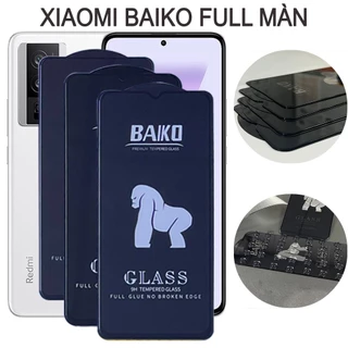 Cường lực mi 13t pro xiaomi redmi 12 Turbo note 11 pro k30 ultra k40 k50 gaming k20 mi 10T 9T 10a 11s 9 9s Kính [Baiko]