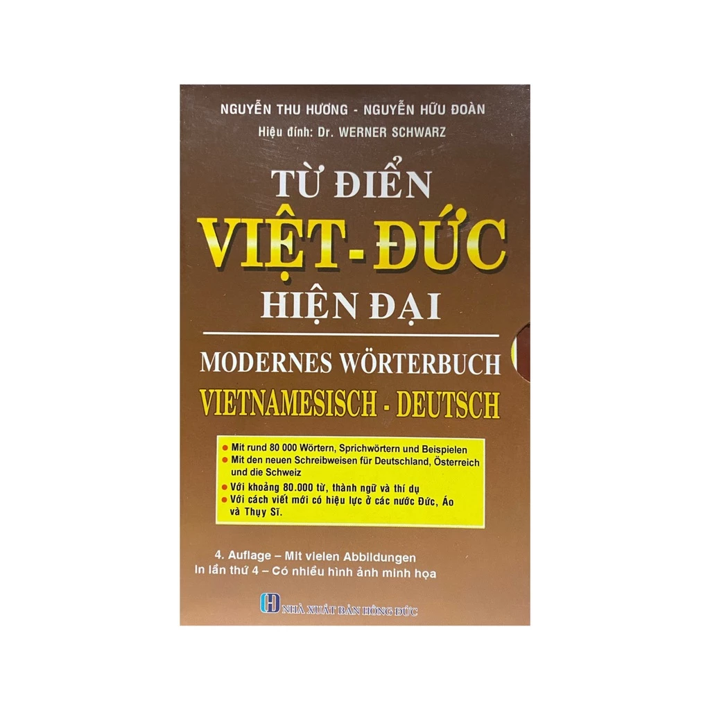 Sách - Từ điển Việt Đức hiện đại ( Hộp )
