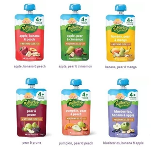 [ĐỦ BILL] Váng sữa ăn dặm Rafferty's Garden nội địa Úc ko đường cho bé từ 6 tháng, Non-GMO 120G