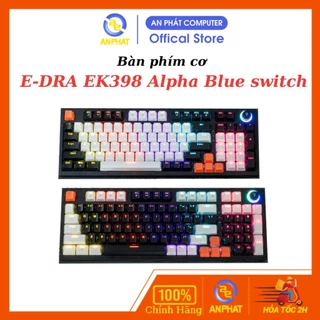 Bàn phím cơ chơi game có dây E-Dra EK398 Beta Led Rainbows - YH swicth