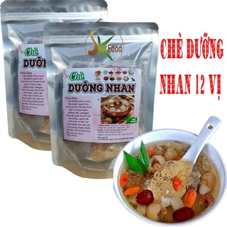 [Combo 2 Set] Chè dưỡng nhan tuyết yến bổ dưỡng thanh mát mỗi 1 set 400g gồm 12 vị nấu được khoảng 12 chai 330ml