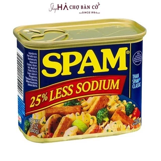 Thịt Hộp Mỹ SPAM - Classic/25% Less Sodium 340g