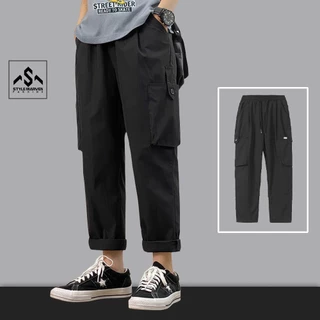 Quần jogger kaki thun mịn STYLE MARVEN dạng hộp cá tính - QUAN SM001