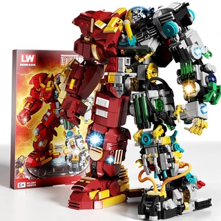 Đồ chơi lắp ráp LW 2081 - Xếp hình bộ giáp Hulkbuster MK44 1203 Mảnh