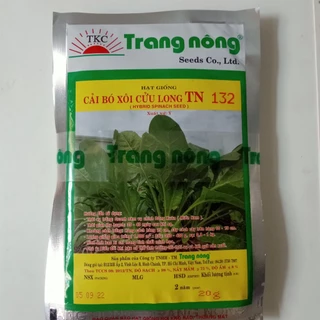 Hạt Giống Trang Nông, Hạt Giống Cải Bó Xôi Cửu Long TN132,Gói 20g