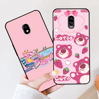Ốp lưng Samsung J7 Pro / J7 Plus / J7+ in hình gấu dâu losto, pink panther đáng yêu,hot trend.