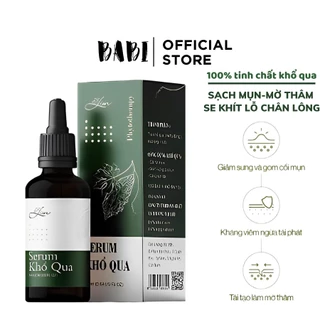 Serum giảm mụn tinh chất Khổ Qua sạch mụn mờ thâm - Serum khổ qua Lim Farm chính hãng 5ml