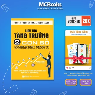 Sách - Liên Tục Tăng Trưởng 2 Con Số Mcbooks