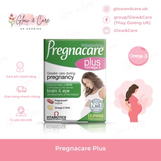 [Bill Anh] Bổ sung Vitamin khi mang thai Vitabiotics Pregnacare Plus + Omega 3