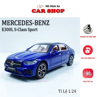 Mô hình xe Mercedes Benz E300 E-Class tỉ lệ 1:24 hãng XHD