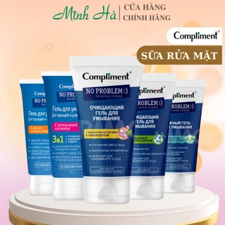 Sữa rửa mặt Compliment No Problem 200ml giúp làm sạch và giảm mụn