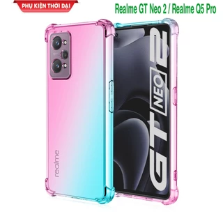 Ốp lưng Realme Neo 2 / Realme Q5 Pro dẻo đa sắc lồi 4 góc chống sốc chống va đập mạnh