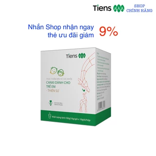 Canxi dành cho trẻ em Tiens Thiên Sư giúp bổ sung canxi hữu cơ cho bé hộp 10 gói