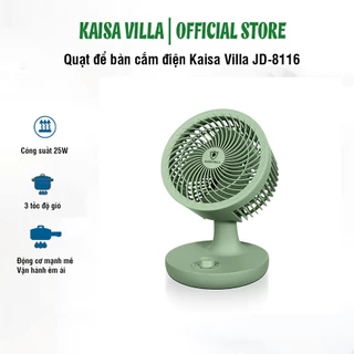 Quạt Để Bàn Kaisa Villa JD-8116 Cắm Điện 220V, 3 Tốc Độ Gió