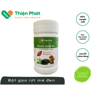 bột gạo lứt mè đen nguyên chất hộp 500G