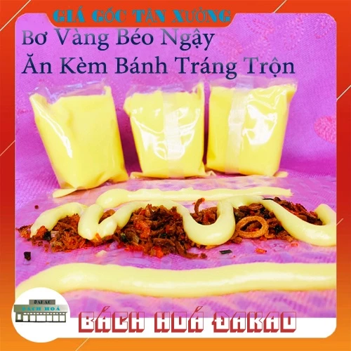 Bơ Vàng Bánh Tráng Trôn Trứng Gà [100Gr] Siêu Thơm Ngon Béo Ngậy