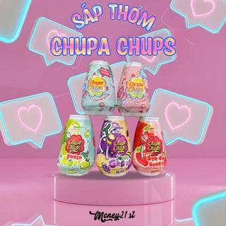 Sáp thơm phòng Chupa Chups Gel Air Freshener ngọt lịm kẹo trái cây size XXL sử dụng lên đến 45 ngày