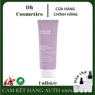 Dưỡng thể giảm mụn lưng, giảm dày sừng nang lông Paula's Choice Body Treatment 2% BHA 210ml