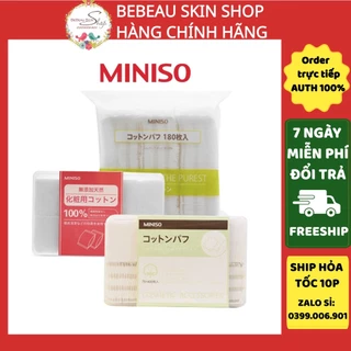 Hộp Bông Tẩy Trang Miniso 1000 - 800 - 475 - 180 -150 miếng