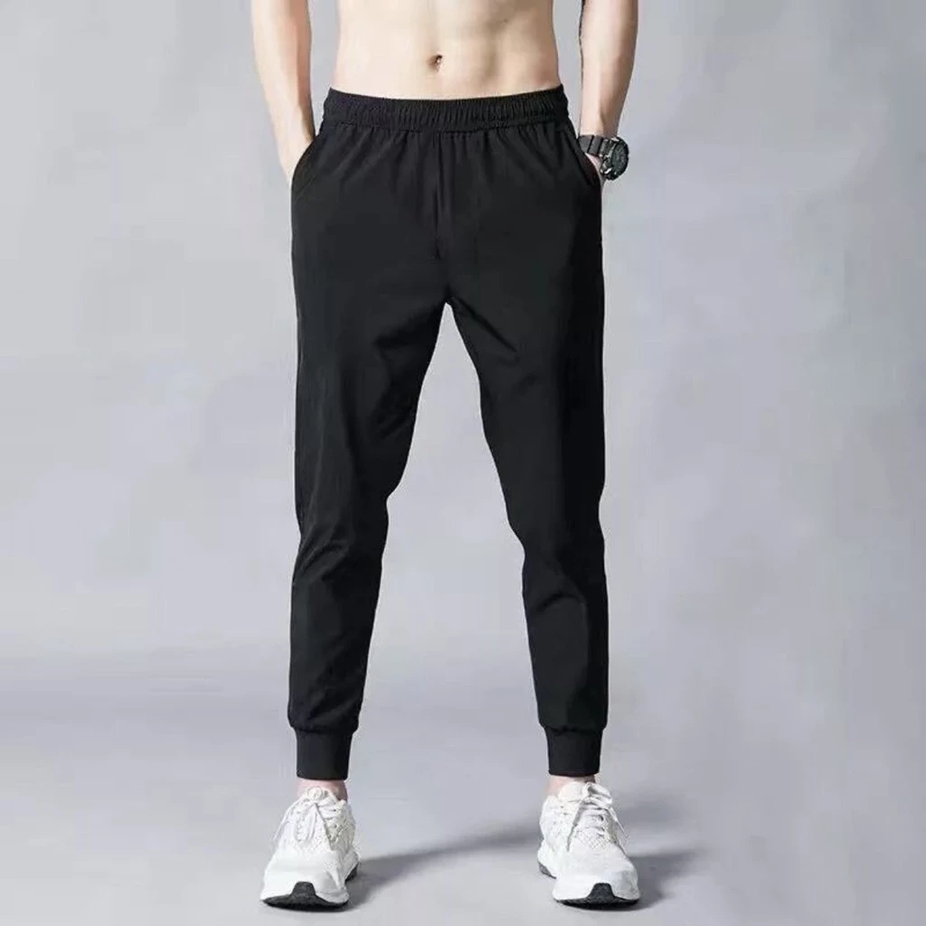 Quần Jogger Nam Nữ Trơn Basic Thun Poly Phong Cách Thể Dục Thể Thao Năng Động Cá Tính Unisex Hana Sport