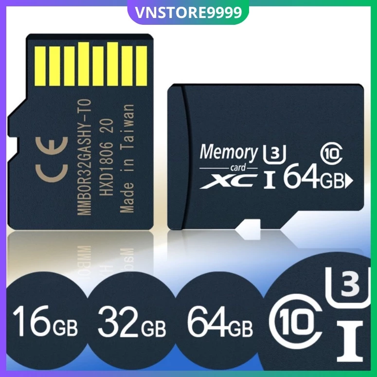 Thẻ nhớ 256GB, 128Gb Pro U3 Class 10 XC New tốc độ cao, dùng cho camera, điện thoại, máy ảnh bảo hành 5 năm