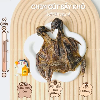 Treat Bánh Thưởng Cho Chó Chim Cút Sấy Khô DOGGOSTYLE Homemade Cung Cấp Protein Chất Xơ Cái Thiện Tiêu Hóa