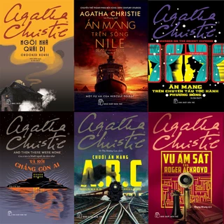 Sách Truyện Trinh Thám - Agatha Christie ( Lẻ Tùy Chọn )