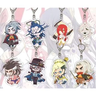 Móc khóa Record of Ragnarok ver Mặt tròn Đại chiến người và thần game chibi mica anime xinh xắn arcylic dễ thương