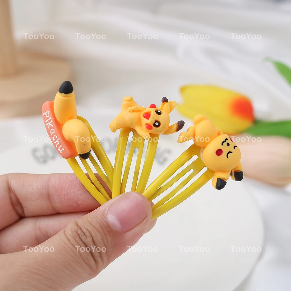 Kẹp tóc mái Pikachu handmade dễ thương cute PK0109 TooYoo