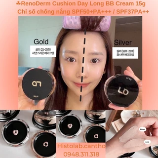 ☘️RenoDerm Cushion Day Long BB Cream 15g Chỉ số chống nắng SPF50+PA+++ / SPF37PA++